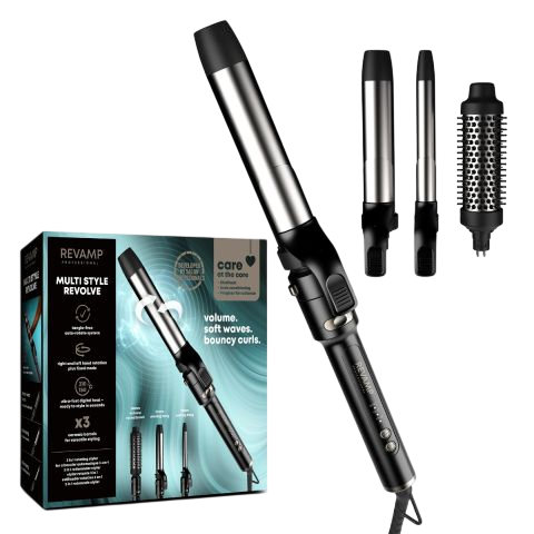 Multi-Style Revolve 3-in-1 Revolving Styler CL-3500